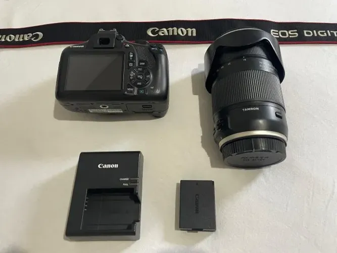 Canon T6 + Lente Tamron 18-400