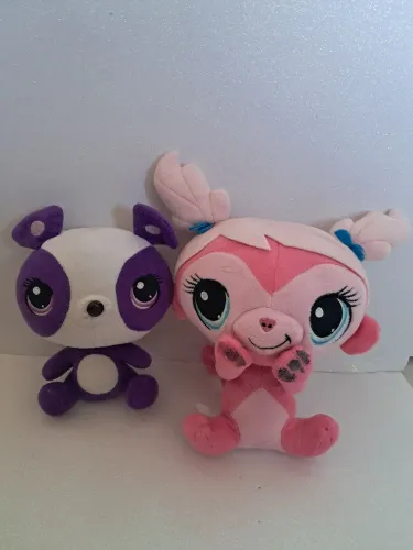 Lote Pelúcias Little Pet Shop (LPS)