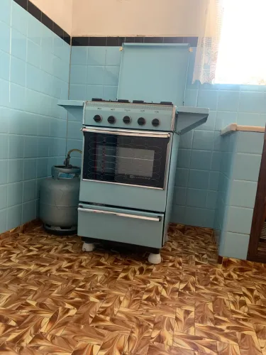 Fogão Brastemp antigo Azul