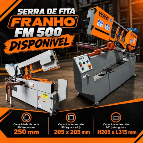 Serra de fita Franho FM 500