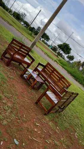 Jogo de bancos a pronta entrega 