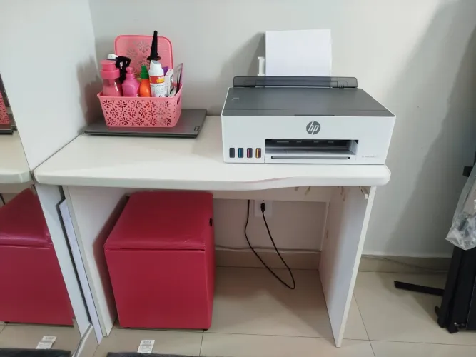 Mesa para escritório branca
