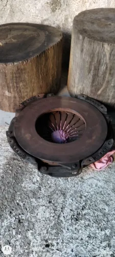 PRENSA CHAPÉU DE CHINA 1313 E TANQUE REDONDO 310 LT COM TAMPA E CHAVE