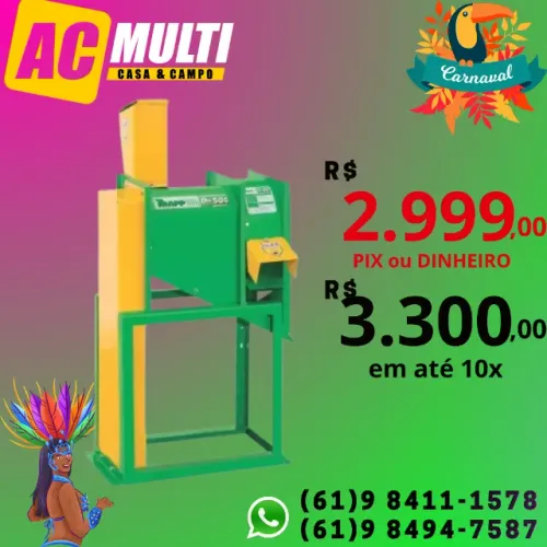 Debulhador descascador de Milho DM 50 Trapp sem motor