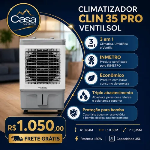 CLIMATIZADOR VENTISOL 35LTS