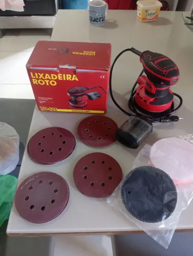 Lixadeira Orbital. 