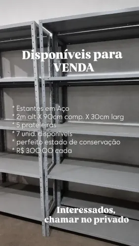 Estante de Aço