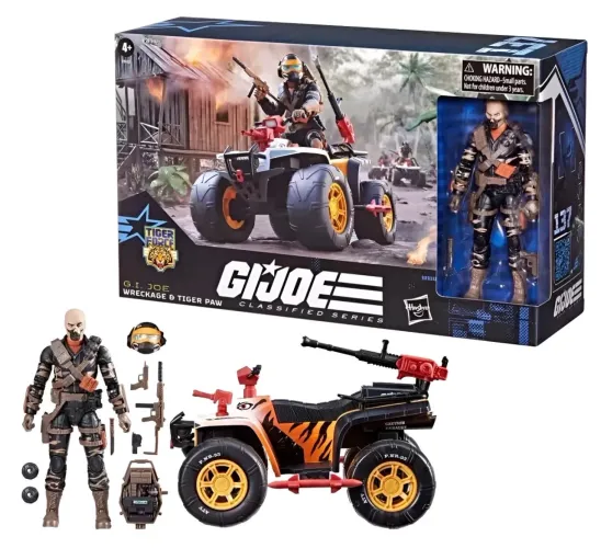 GI Joe Classified Series Wreckage & Tiger Paw