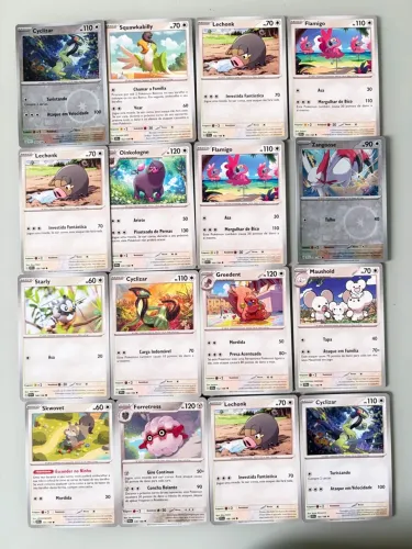 Cartas Pokémon - Comum *TIPO NORMAL*