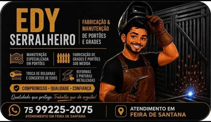Serralheiro atendimento a domicílio