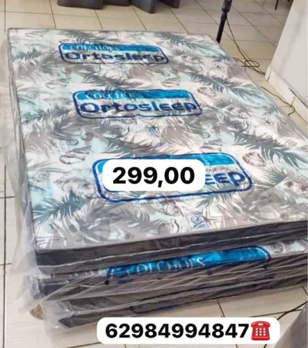 Colchao casal nova