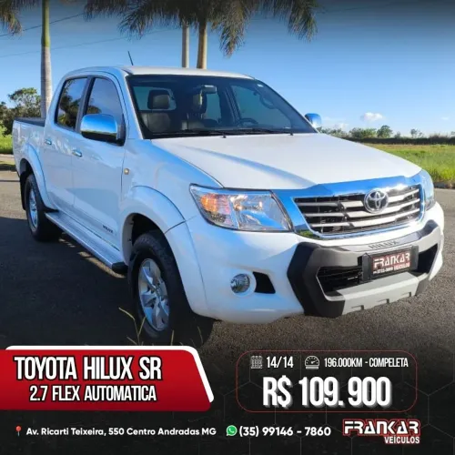 Toyota Hilux CD SR 4X2 2.7 16v/2.7 Flex Aut. 2014
