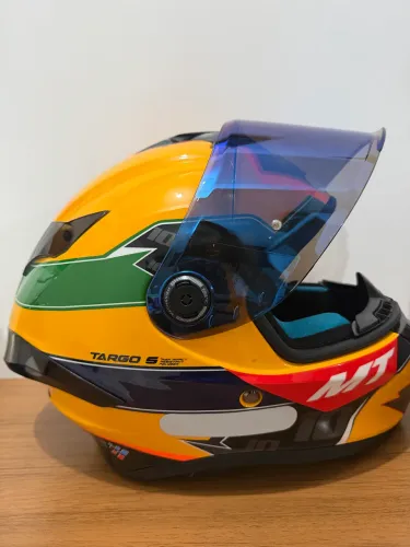 Capacete réplica Ayrton Senna