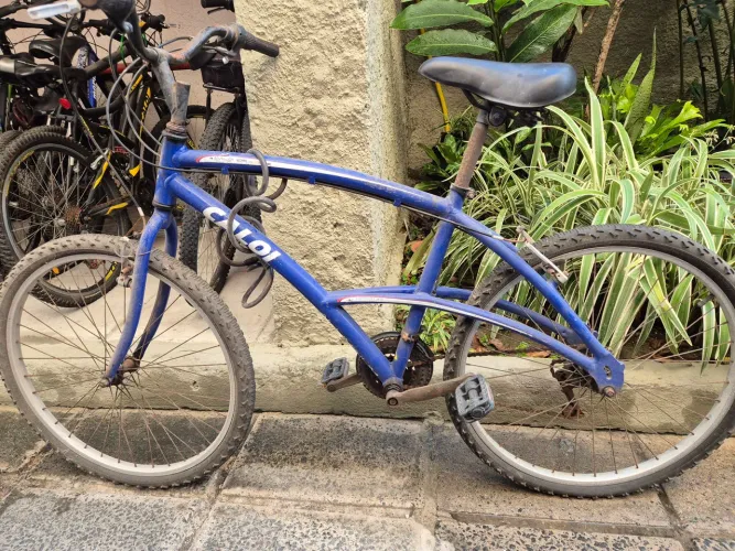 Bicicleta Alumínio aro 26 Caloi 100 azul