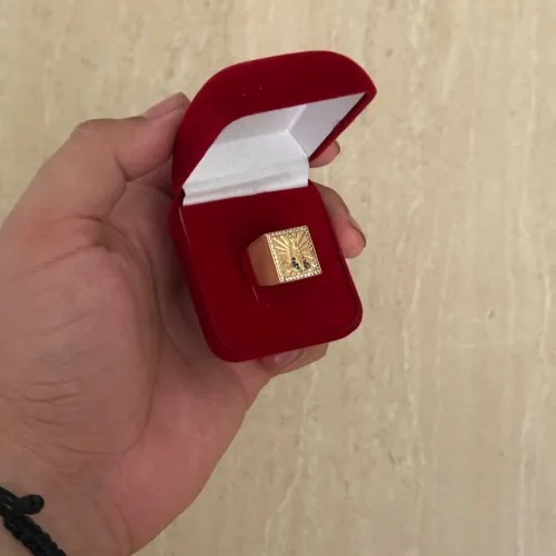 Anéis banhado a ouro 18k