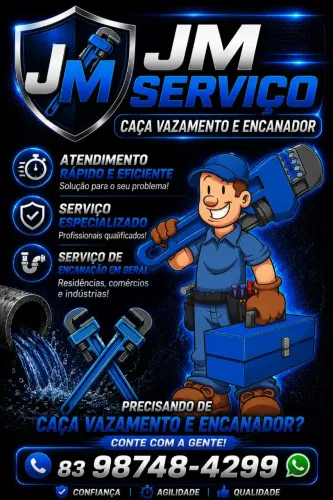 Caça vazamento encanador 