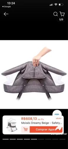 Berço Moisés portátil Safety