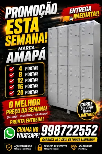 Roupeiro pra vestiários 4 8 12 16 20 portas novos super promoção esta semana