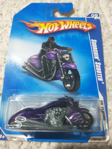Hot Wheels moto scorchin
