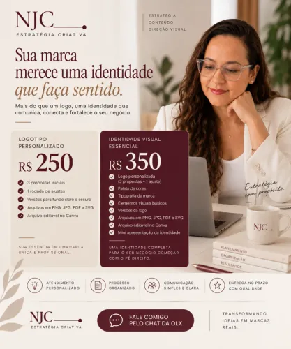 Criação de Logotipo R$250 | Identidade Visual R$350