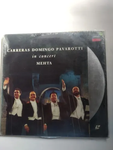 Laser Disc Carreras, Domingos e Pavarotti