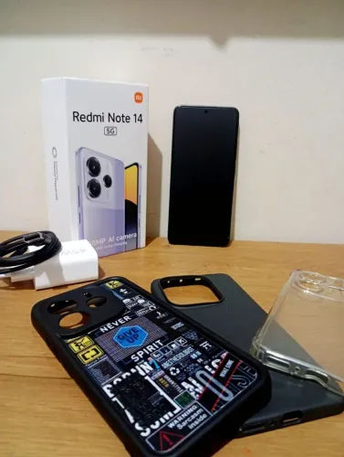 Redmi Note 14 5G - 256GB / 16GB RAM ? + 3 Capas e Carregador 45W