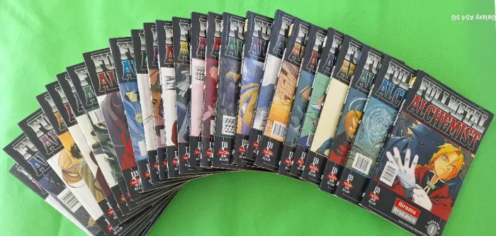 Colecao MManga Fullmetal Alchemist edicao especial 2016-2018 lancada em formato de luxo