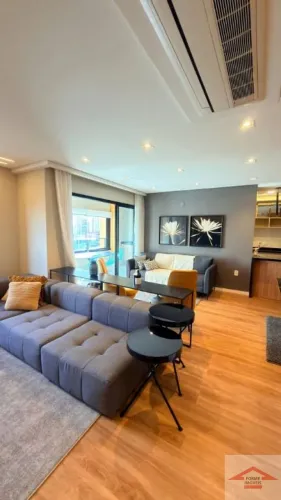 Apartamento mobiliado com 3 dormitórios (1 suíte) para alugar, 112 m² por R$ 8.700/mês - C