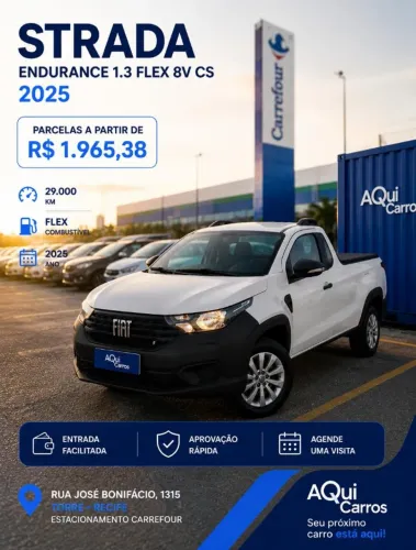 Fiat Strada Endurance 1.3 Flex 8V CS 2025