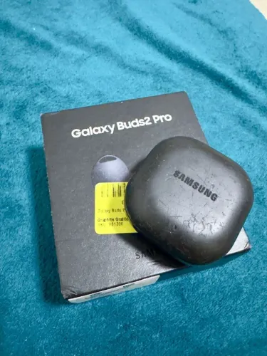 Galaxy Buds2 Pro Preto Original | Completo na Caixa