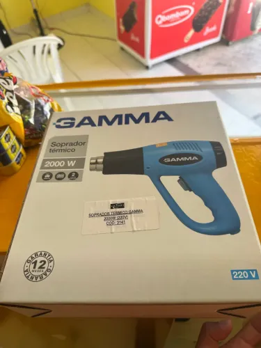 VENDO SOPRADOR TERMINO NOVO GAMMA 