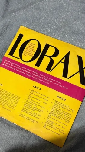 LP VINIL PROMOCIONAL LORAX -