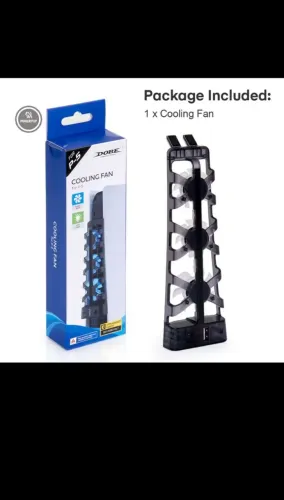 PS5 acessório - Cooler para PS5 Slim versão com unidade de disco.