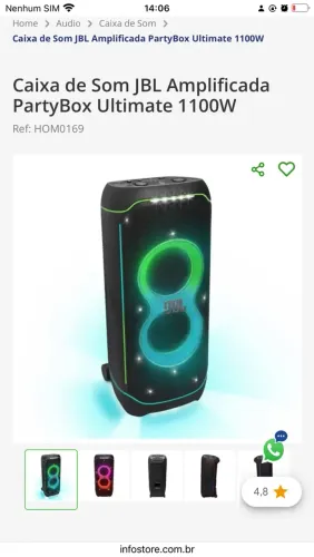 Caixa de som JBL
