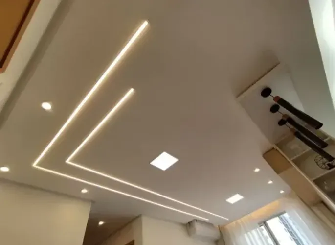 rebaixamento drywall / teto / paredes de divisao de espaços *