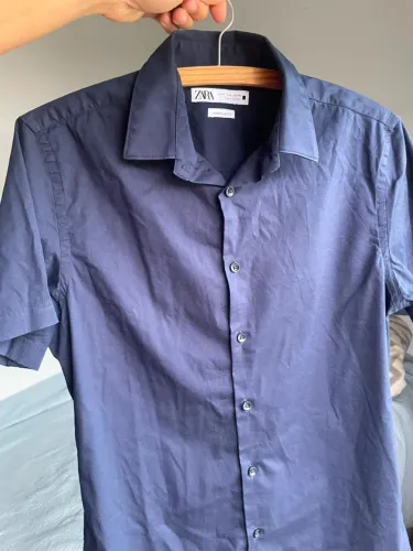 camisa social Zara