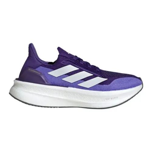 tênis de corrida ultraboost 5x adidas roxo e azul