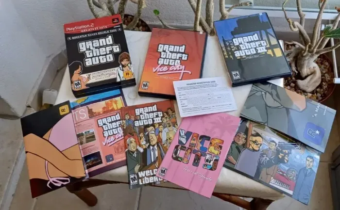 Gta Grand Theft Auto Double Pack, Ps2 Completo, Cib, Raro