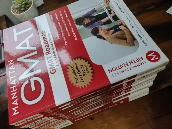Coleção Completa Livros GMAT Manhattan Prep 5ª Ed. - 13 Livros