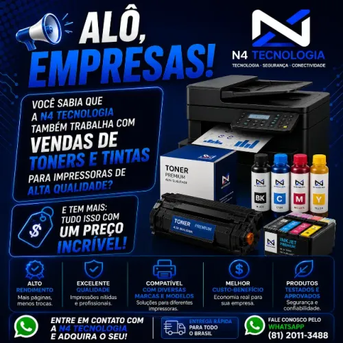 ? Toners e Tintas para Impressoras com Qualidade e Economia!