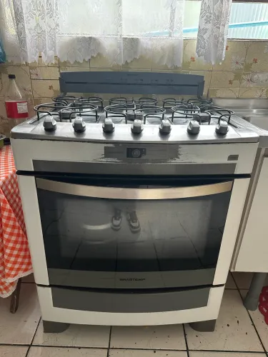 Fogão Brastemp Clean 6 Bocas Usado