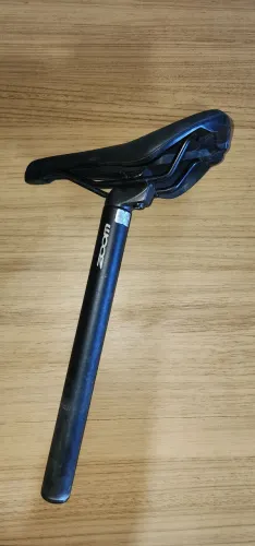 Canote zoom 31.6mm e Selim ec 90 tipo Power.