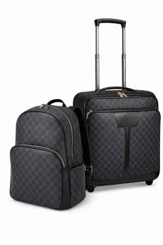 Louis Vuitton Michael Backpack Damier Graphite + Louis Vuitton Damier Graphite (usados)