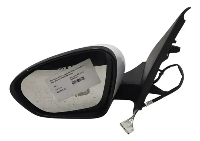 Retrovisor Eletrico Esquerdo Argo 2015 2021 Branco 100275559 C/pisca Avaria