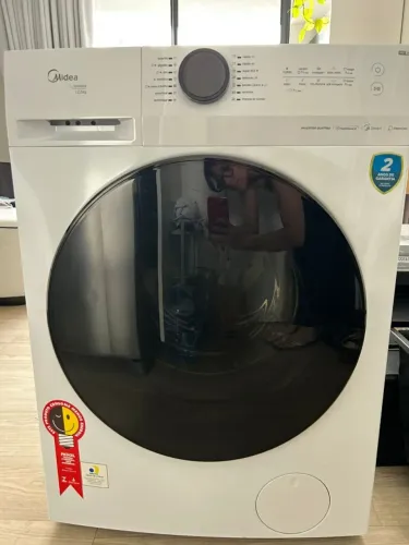 Máquina de lavar Midea 12,5 kg HealthGuard PERFEITA