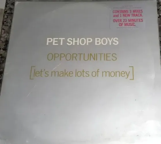 Lp Pet Shop Boys-Opportunites- 12 Usa