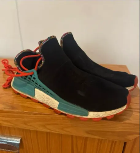 Tênis Adidas NMDxPharrell: Human Race Inspiration Pack Black - Tamanho 42M