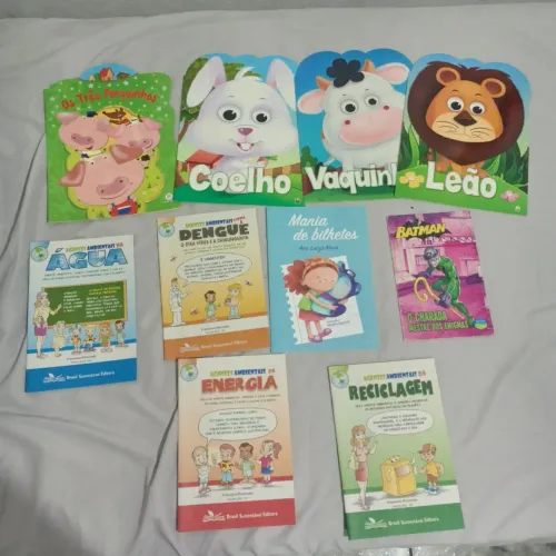 Doa-se livros infantis
