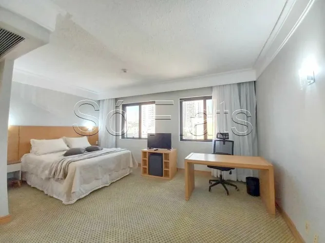 Flat no Slaviero Guarulhos com 28m², 1 dormitório e 1 vaga disponível locação.