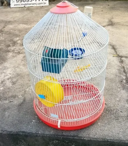 Gaiola hamster 3 andares